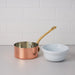 The Cotswold Cooking Company Butter Casserole 10cm with Porcelain Insert, Mirror-Polished Copper