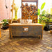 Adezz Forno Brann Corten Steel Gas Fire Pit