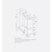 Gaggenau Vario Cooling Expressive Series RVB497190 90cm Fully Integrated Fridge Freezer with Icemaker, Dark Brushed Stainless Steel