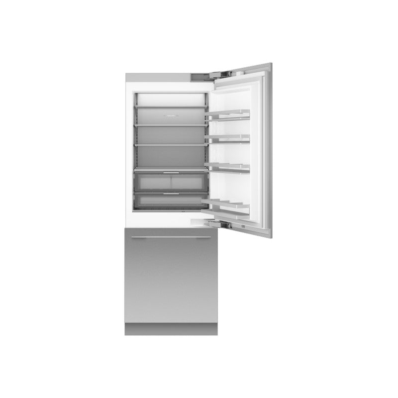 Fisher & Paykel Series 11 RS7621WRUE1 76cm Fully Integrated Fridge Freezer with Ice & Water