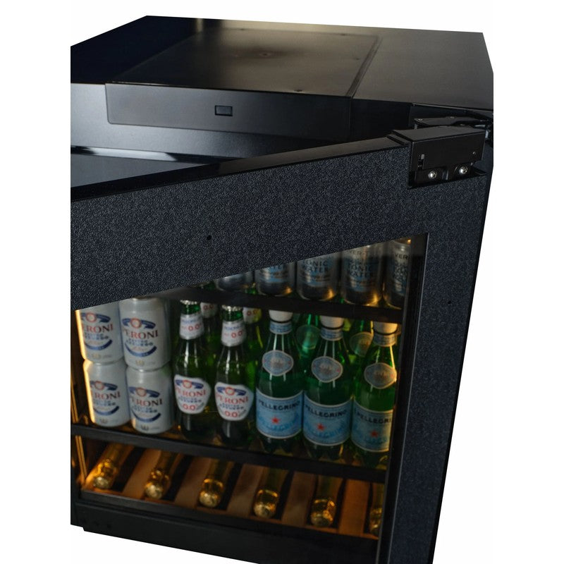 CELLA KITCHENLINE Fully Integrated Drinks Fridge 129 Cans, Panel Ready