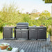 Cozze 90 Stainless Steel Outdoor Kitchen 90 × 60cm