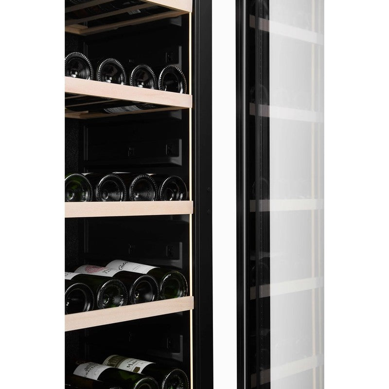 CELLA W82S-BLACK Single Zone Wine Cooler 73 Bottle, Black