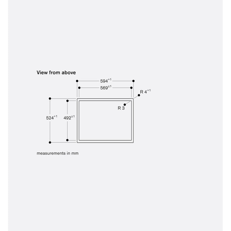 Gaggenau 400 Series VI462115 Stainless Steel Induction Cooktop 60cm, Black