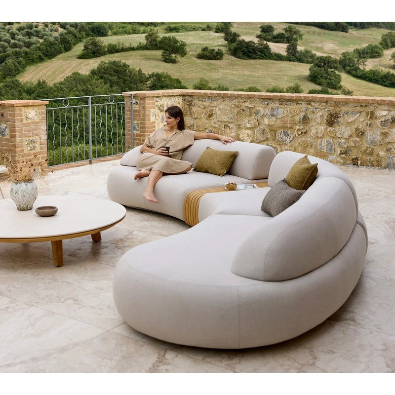 Cane-line Mellow Sofa Module Right with Short Backrest