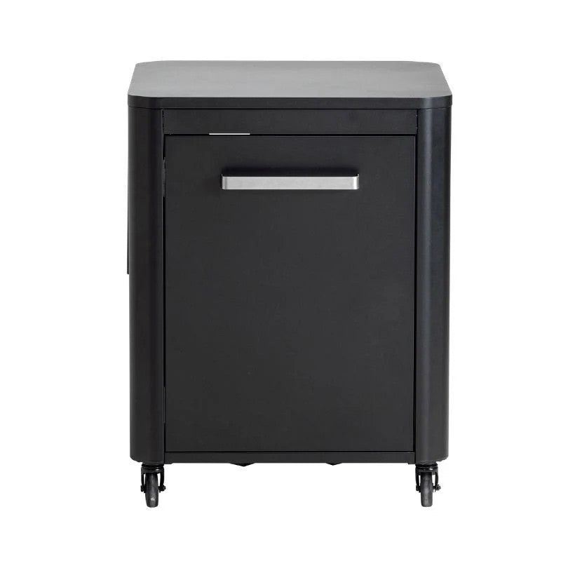 Cozze Premium 600 Steel Table with Folding Side Tables & Gas Bottle Storage