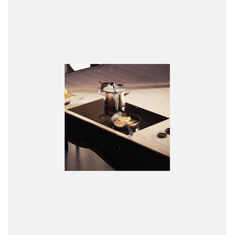 Bora Pure PURA2 Glass Ceramic Venting Induction Hob 80cm, Black