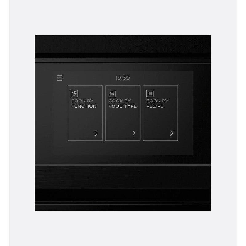 Fisher & Paykel OS60SMTNB1 60cm Combination Steam Oven, Black