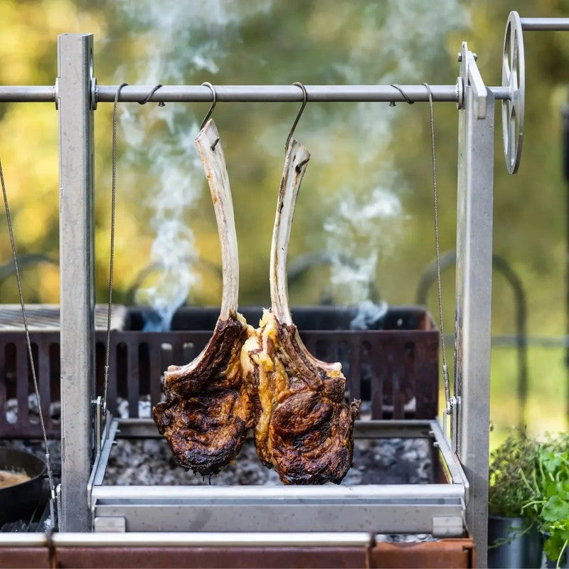 Somerset Grills Meat Hooks & Chain with 4 x S Hooks