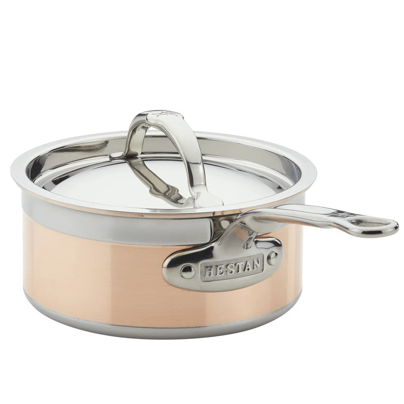 Hestan CopperBond Copper Saucepan with Lid