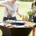 Barbecook Nestor Original Wood Corten Steel Plancha Grill