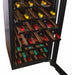 CELLA W96B-TO Integrated Wine Cooler 600mm, Black Glass