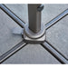 Hyde Luxe Tilt Parasol, 3x3 m