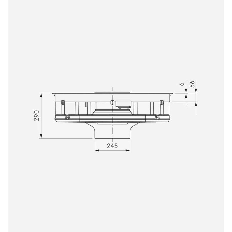 Bora BHA 76cm Ceramic Venting Hob, Hyper Black