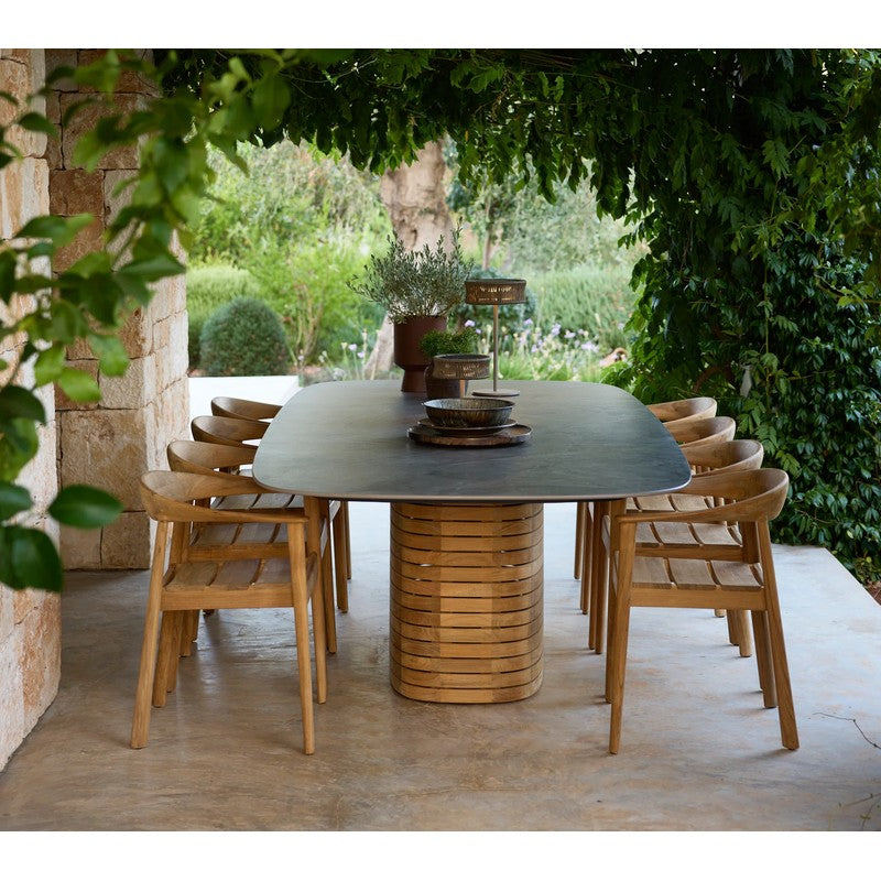 Cane-line Mellow Dining Table, Large Oval