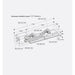 Gaggenau 400 Series AC472181 Stainless Steel Light Module 80cm