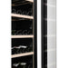 CELLA W82S Wine Fridge 73 Bottle, Black