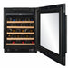 CELLA W40-BH Wine Fridge Single Zone 38 Bottle, Black