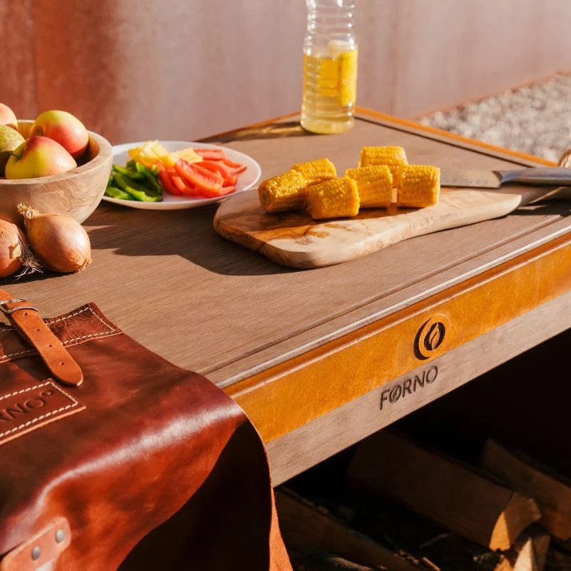 Adezz Forno Corten Steel Outdoor Kitchen Station
