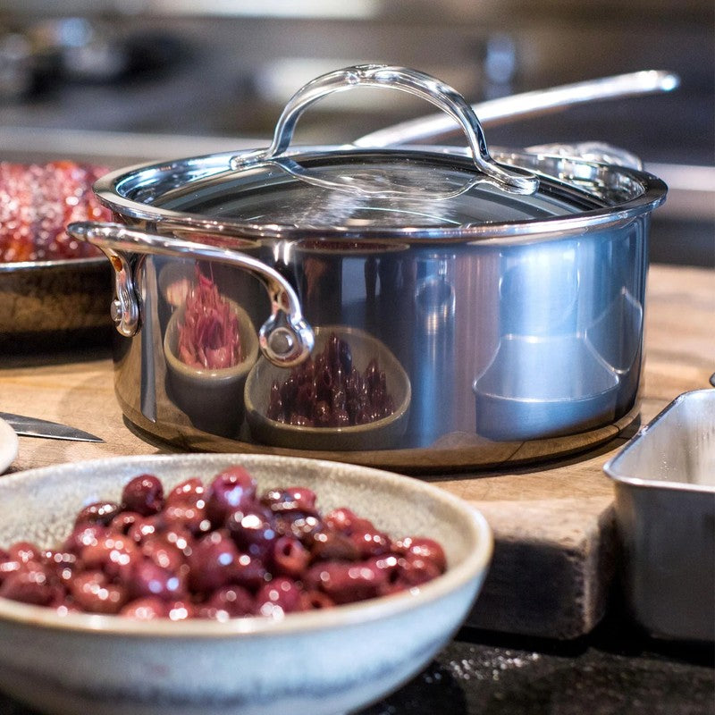 Hestan NanoBond Titanium Stainless Steel Soup Pot with Lid