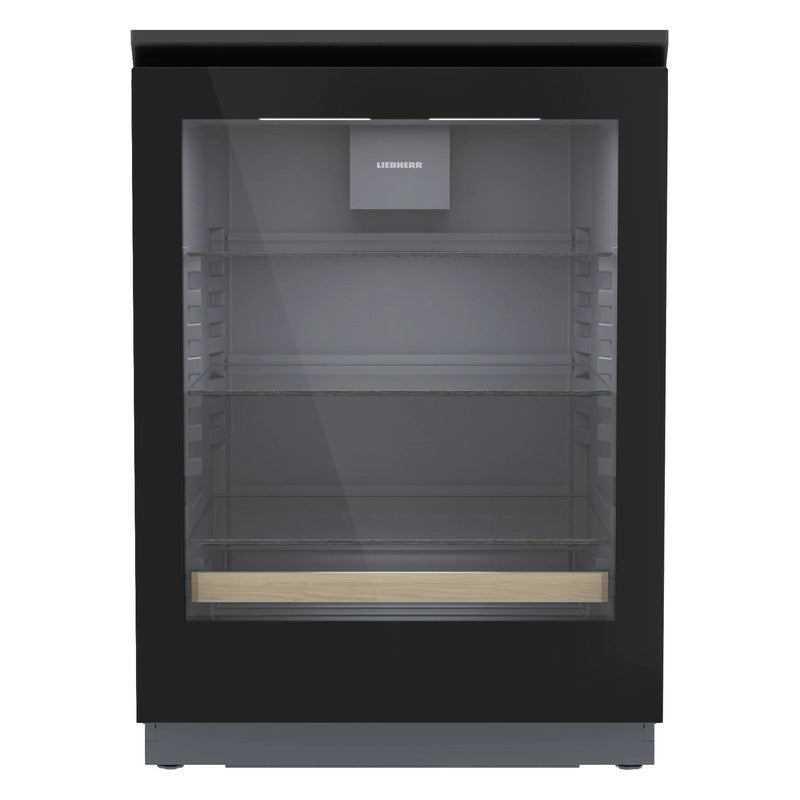Liebherr UBCgb3731 Undercounter Drinks Fridge 136ltr, BlackSteel-look