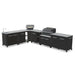 Cozze Modular Outdoor Kitchen Stainless Steel with Gas Grill, Sink & Storage