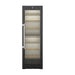 Liebherr Vinidor WPbsi 5252 Steel Wine Cabinet 155 Bottle with Glass Door, Black