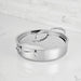 Hestan ProBond Luxe Stainless Steel Sauteuse Pan with Lid, Mirror-Polished