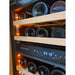 Dunavox NOBLE-32.TO Dual Zone 33 Bottle Fully Integrated Wine Cooler