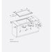 Gaggenau 400 Series VI482115 Stainless Steel Induction Cooktop 80cm, Black