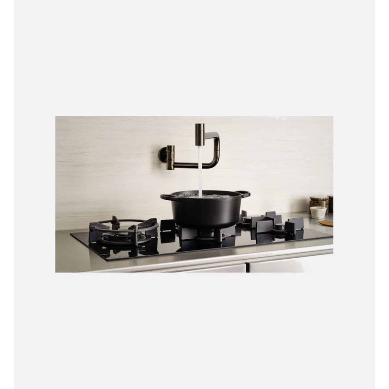 V-Zug GAS411GSAZ Cast Iron Gas Hob 40cm, BlackDesign