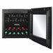 CELLA WI-24B-TO Integrated Wine Cooler 24 Bottle, Black Glass