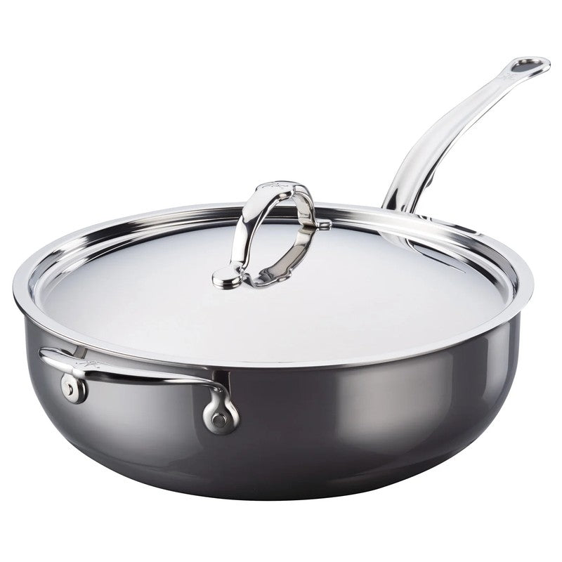 Hestan NanoBond Titanium-Coated Stainless Steel Essential Pan with Lid