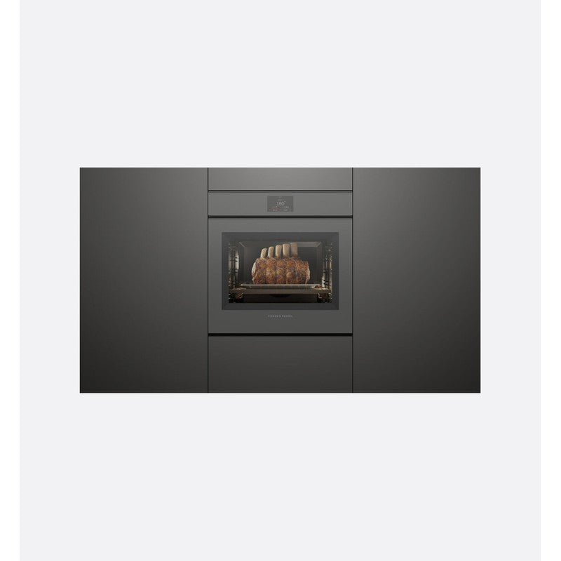 Fisher & Paykel OB60SMPTNG1 60cm Minimal Pyrolytic Oven, Grey