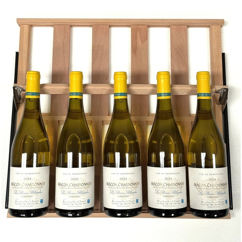 CELLA CE122-DISPLAY Beech Wood Tilted Display Shelf