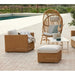 Cane-line Chester Footstool/Coffee Table