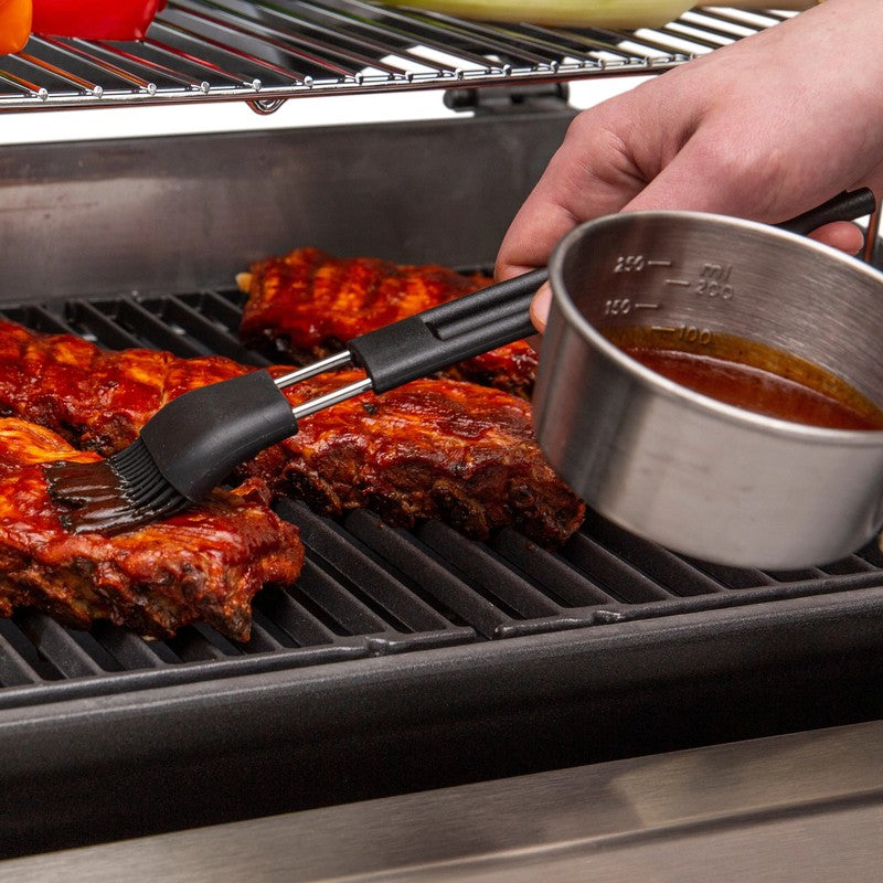 The Cotswold Cooking Company Basting Set with Silicone Brush & Stainless Bowl