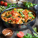 Hestan NanoBond Titanium Stainless Steel Saute Pan with Lid