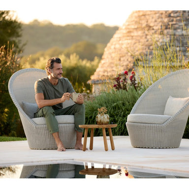 Cane-line Kingston Sunchair with Wheels