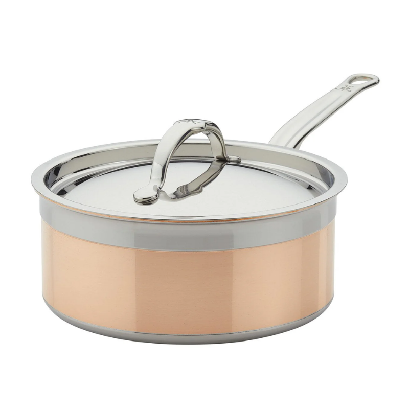 Hestan CopperBond Induction Copper Saucepan & Lid - Small, Medium, Large & Extra Large