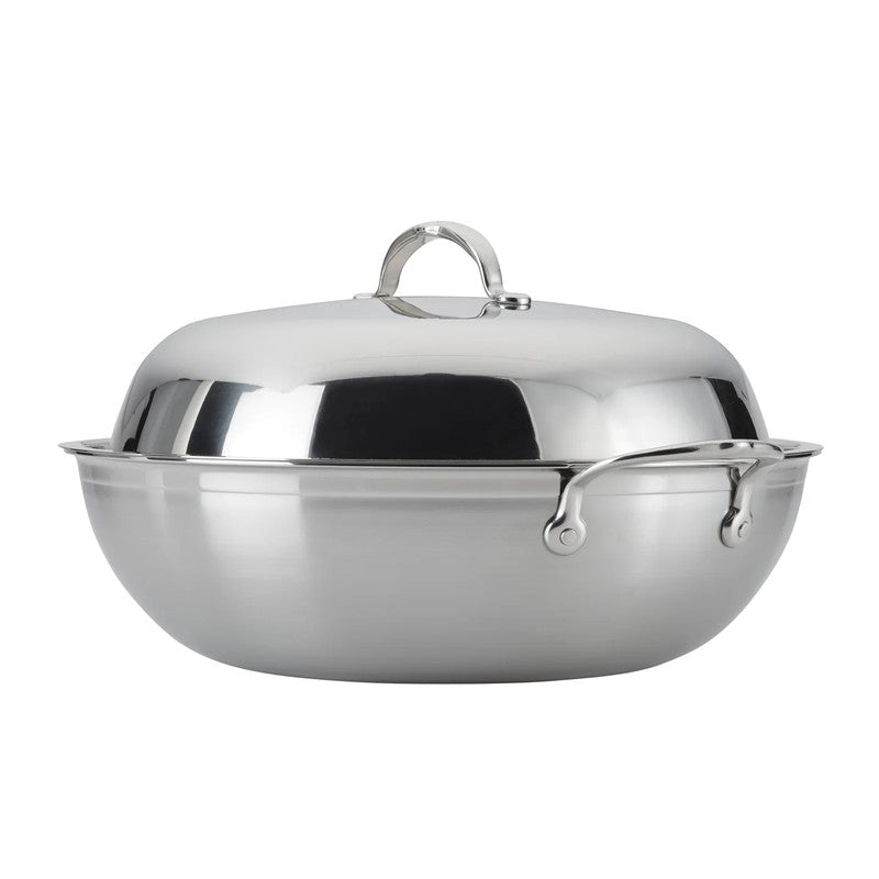 Hestan ProBond Tri-Ply Stainless Steel Wok with Lid