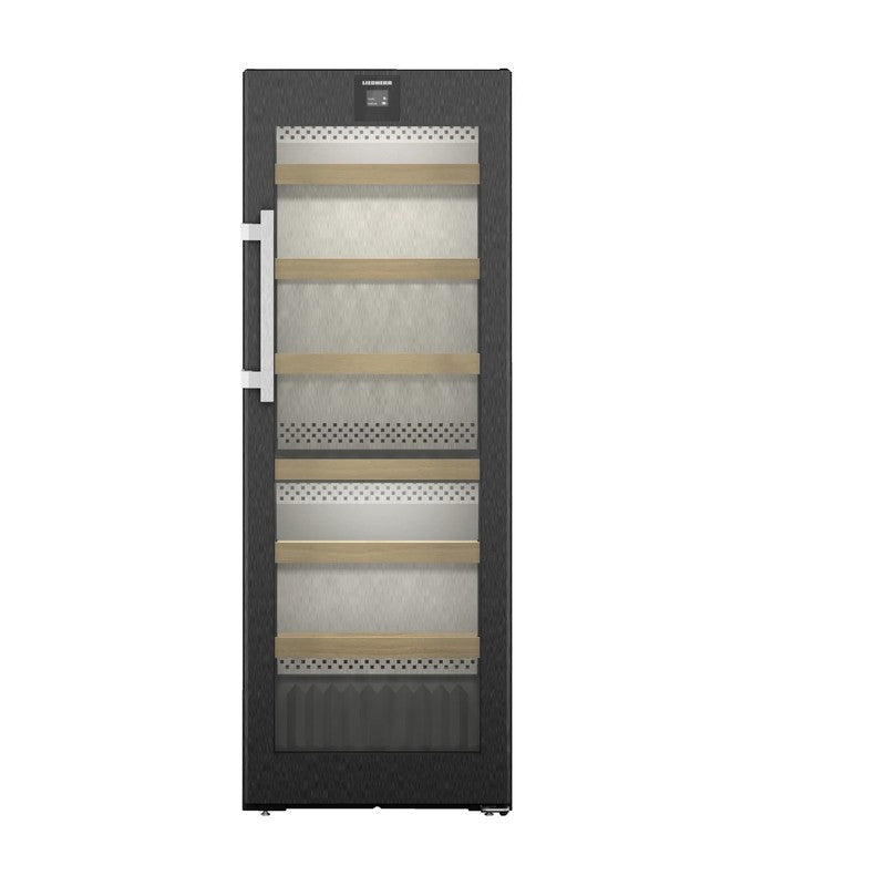 Liebherr Vinidor WPbsi 5052 Steel Wine Cabinet 131 Bottle, Black