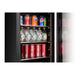 CELLA WBV75D-BLACK Beverage Centre 48cm Depth, Black