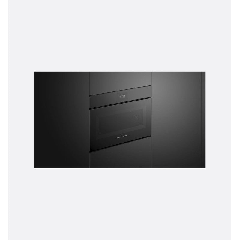 Fisher & Paykel OM60NMTNB1 60cm Combination Microwave Oven, Black