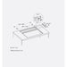 Gaggenau 400 Series AL400192 Stainless Steel Table Ventilation 90cm