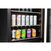 CELLA WBV93D-BLACK Beverage Centre 53 Bottle / 126 Cans, Black