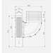 Bora Classic 2.0 Cooktop Extractor 43.9cm, Black