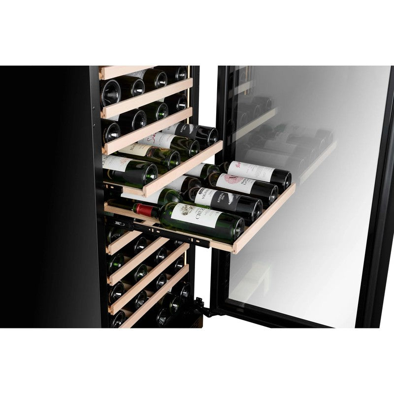 CELLA WBV122S Wine & Beverage Combination, Black