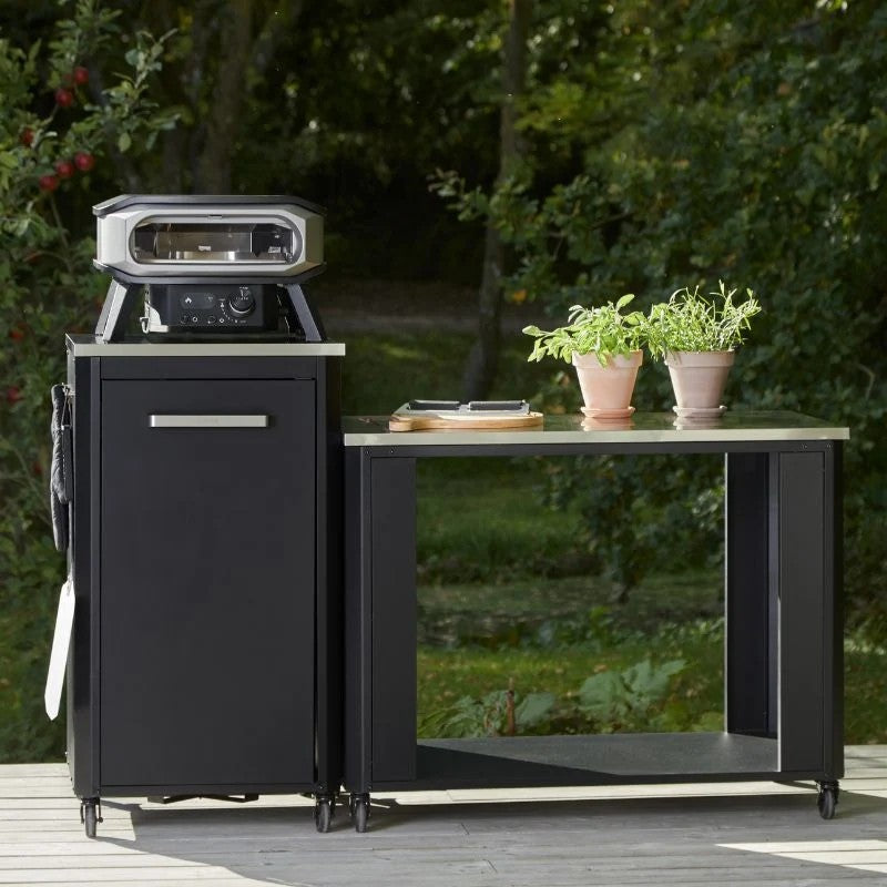 Cozze Premium Rotate Gas Pizza Oven 13", Grey & Black