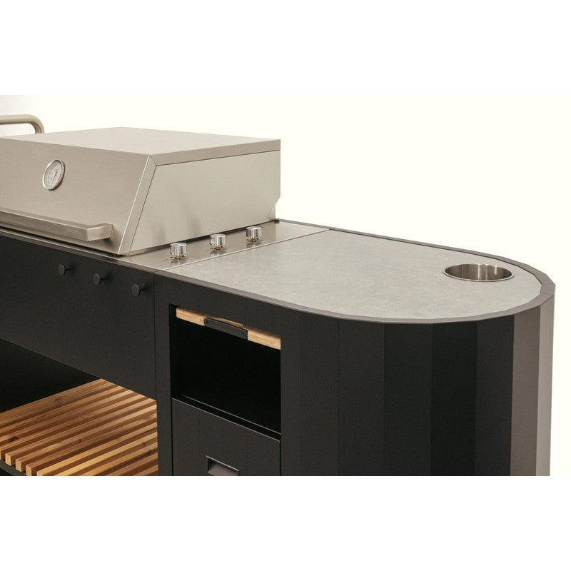 Q-boo OVO GM Stainless Steel Modular Outdoor Kitchen with Gas Grill